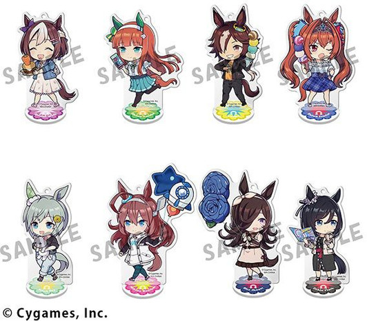 Megahouse Umamusume: Pretty Derby Tokotoko Acrylic Stand Vol.2 8pcs Complete Box