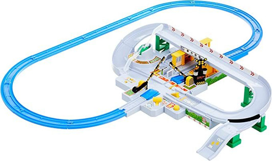 Takara Tomy Pla-rail Let's play with Tomica! Kankan Railway Crossing Set
