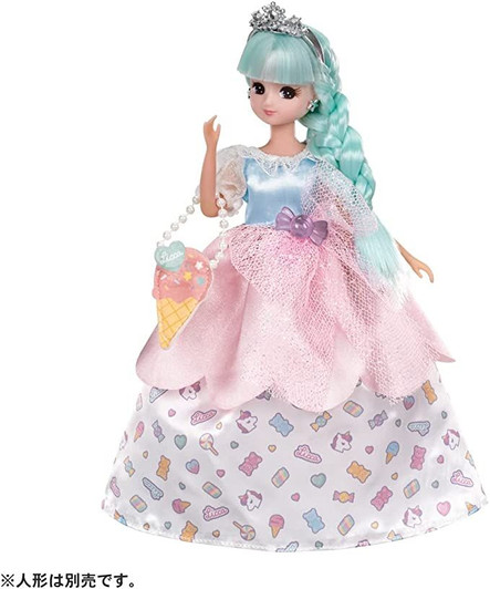 Takara Tomy Licca Doll Gelato Dress Set Candy Unicorn
