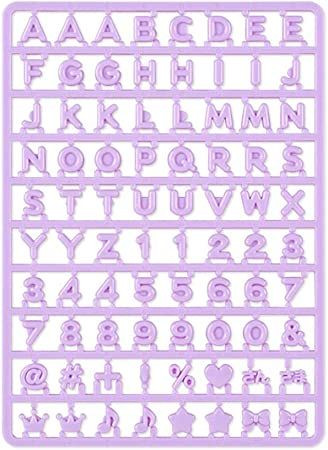 Sanrio Custom Letter Parts Purple (Mai Pachi Run Series)