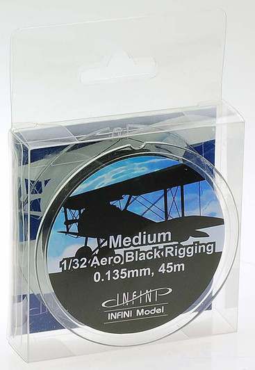 INFINI Model Medium Aero Black Rigging 0.135mm