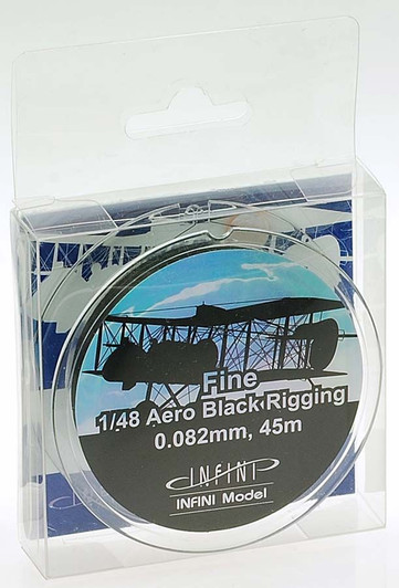 INFINI Model Fine Aero Black Rigging 0.082mm