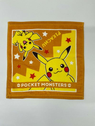 T's Factory T's Factory Pokemon Hand Towel - Pikachu