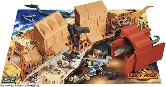 Takara Tomy Ania Jurassic World Rampage! Malta Dinosaur Playset