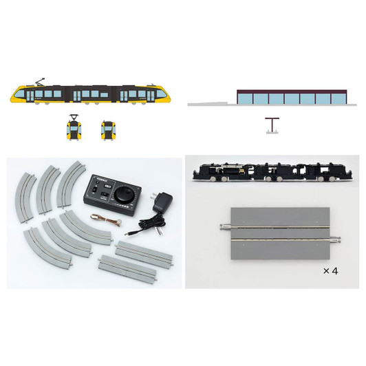 Tomytec Utsunomiya Light Rail Operation Set (N scale)