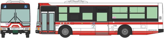 Tomytec The Bus Collection JB016-2 Meitetsu Bus (Aichi) (N scale)