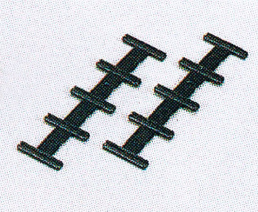 Kato 24-811 Flexible Track Insulated Joiner (10 ea) (N scale)