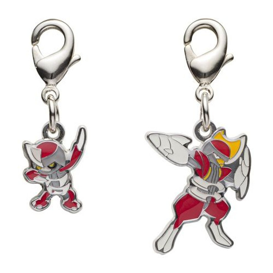 Pokemon Center Original Metal Keychain Series - Pawniard 624-625