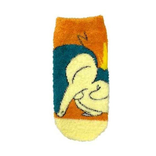 Pokemon Center Original Fluffy Socks Cyndaquil 15-21cm