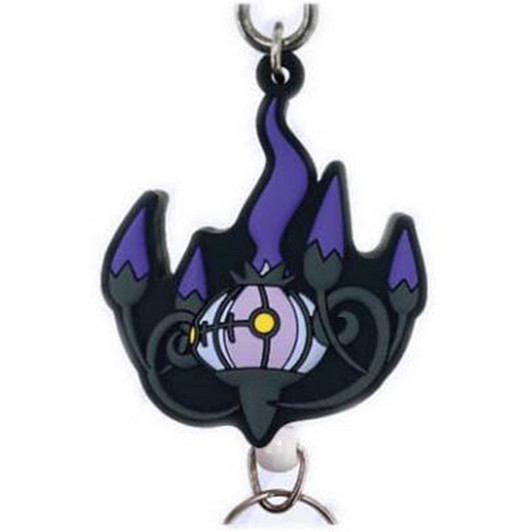 SK JAPAN Pokemon Center Rubber Reel Keychain Chandelure