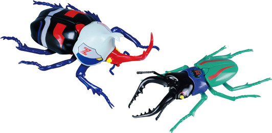 Fujimi Research Series Beetle Mazinger Z ver. VS Stag Beetle Devilman ver. Plastic Model