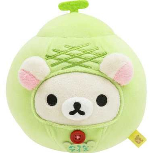 San-x Rilakkuma Plush Toy - Melon Ice Cream