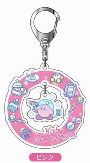 HASEPRO Acrylic Swaying Keychain Kirby Sweet Dreams 01 Pink YAK