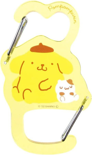 T's Factory Sanrio Character Carabiner Pom Pom Purin