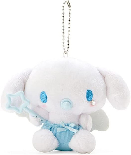 Sanrio Plush Mascot Holder - Cinnamoroll (Baby Angel)