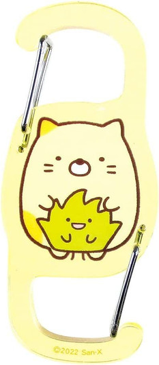 T's Factory Dual Carabiner Sumikko Gurashi Neko