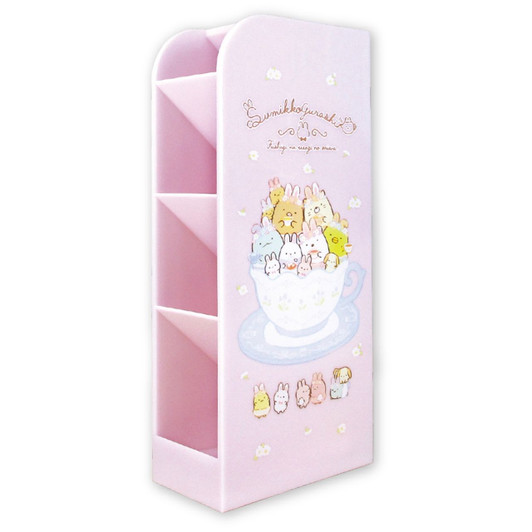T's Factory Sumikko Gurashi Accessory Organizer Storage Rack - Mysterious Rabbit Garden