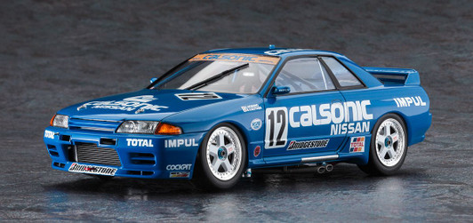Hasegawa 1/24 Calsonic Skyline (Skyline GT-R [BNR32 Gr.A spec] 1993 JTC Champion) Plastic Model