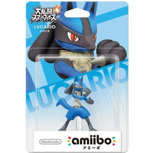 Nintendo amiibo Super Smash Bros. Series Lucario Figure (Pokemon) Nintendo amiibo Super Smash Bros. Series Lucario Figure (Pokemon)