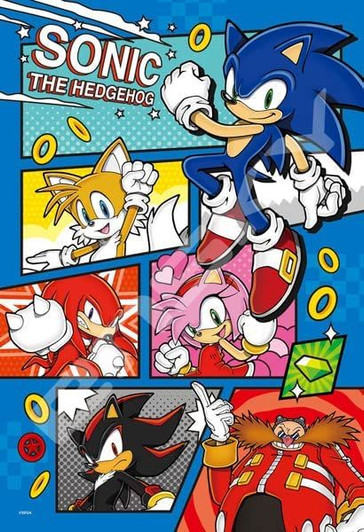 Ensky 300-3028 Jigsaw Puzzle Sonic the Hedgehog (300 Pieces)