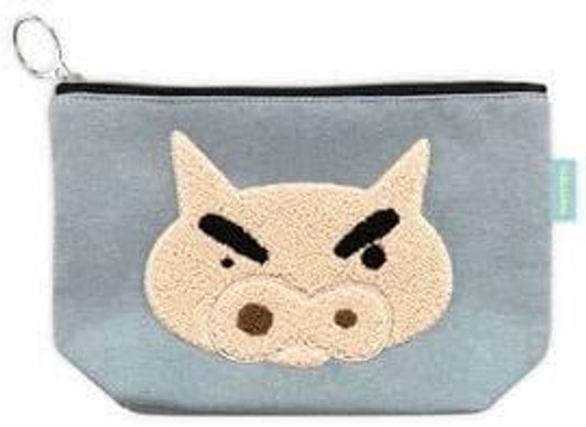 Other Character Pouch Crayon Shin-chan Buriburizaemon