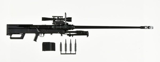 Tomytec Military Series 1/12 Little Armory (LADF33) Girls' Frontline NTW-20 Type Plastic Model