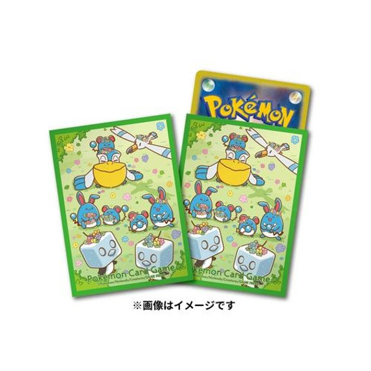 Pokemon Card Game TCG Deck Sleeves - Wingull and Marill