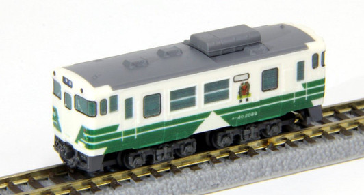 Rokuhan ST009-5 Z Shorty Type KIHA 40 Oga Line Color (Z Scale)