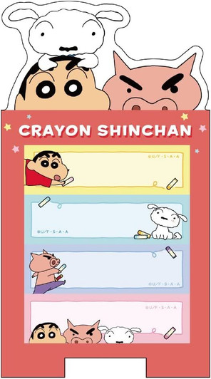 T's Factory Stand Sticky Note Crayon Shin-chan Characters