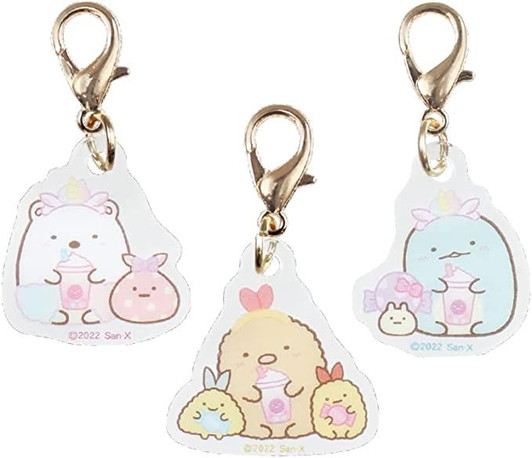 T's Factory Charm Set of 3 Sumikko Gurashi Tapioca park
