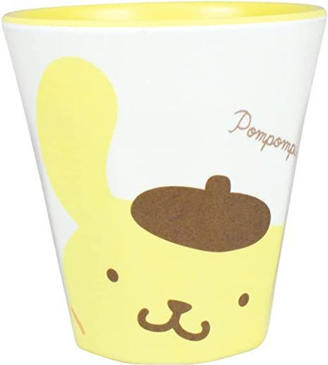 T's Factory Sanrio Melamine Cup Character Face Pom Pom Purin