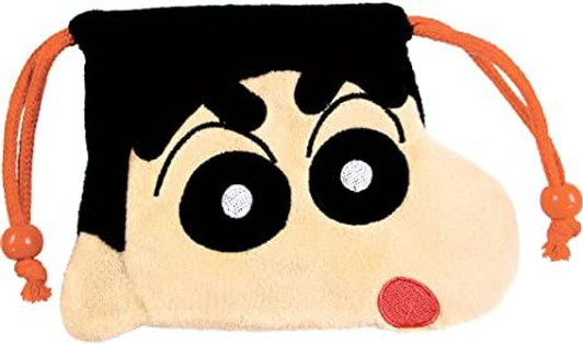 T's Factory Plush Mini Drawstring Bag - Crayon Shin-chan