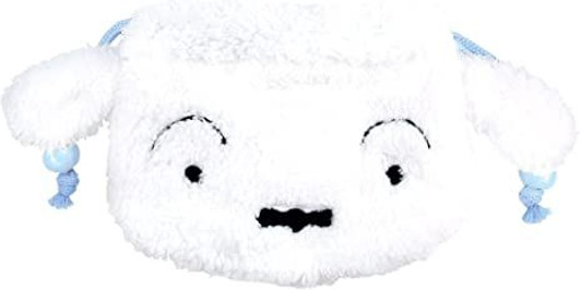 T's Factory Plush Mini Drawstring Bag - Crayon Shin-chan - Shiro