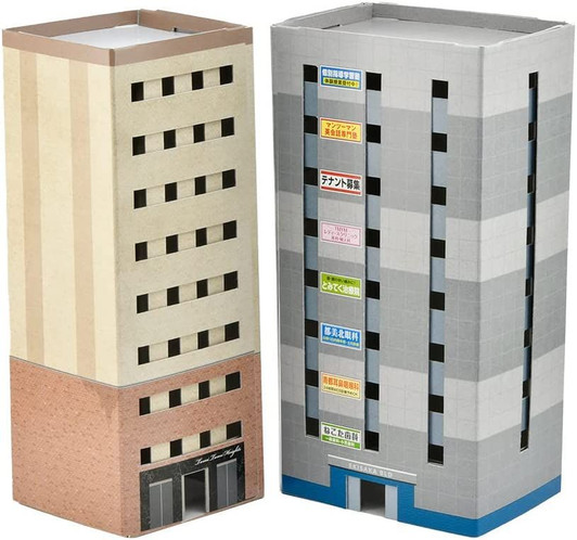 Tomytec Paper Structure C04 Heights / Building for Rent (N scale) Tomytec Paper Structure C04 Heights / Building for Rent (N scale)