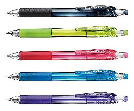 Pentel ENERGIZE X Mechanical Pencil 5pcs Set