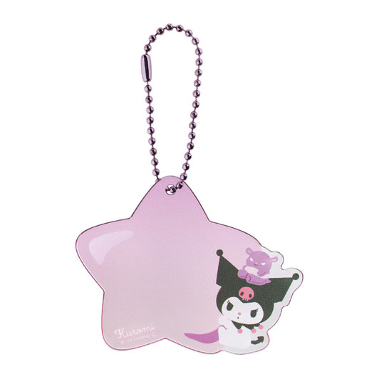 T's Factory Sanrio Character Keychain with Sticker Kuromi