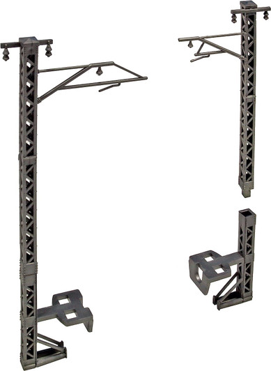 Kato 23-058-1 UNITRACK Single Track Warren Brace Catenary Pole (12 pcs.) (N scale)