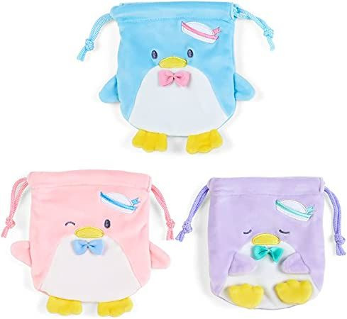 Sanrio Drawstring Bag Set of 3 - Tuxedo Sam (Balloon Dream)