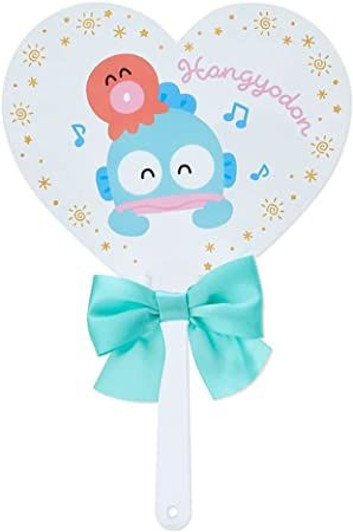 Sanrio Clear Mini Fan (Smiling) Hangyodon