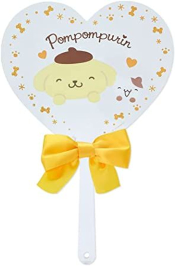 Sanrio Clear Mini Fan (Smiling) Pom Pom Purin
