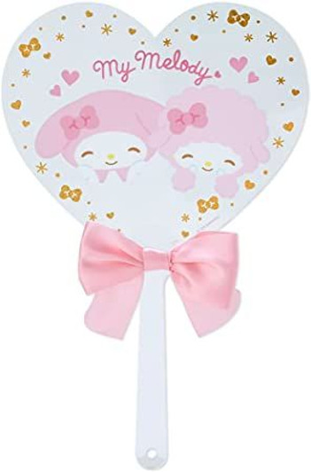 Sanrio Clear Mini Fan (Smiling) My Melody