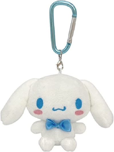 Nakajima Plush Mascot Holder with Carabiner - Sanrio Cinnamoroll
