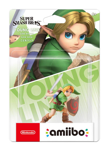 Nintendo amiibo Super Smash Bros. Series Young Link (The Legend of Zelda)