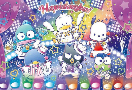 Beverly 300-024 Jigsaw Puzzle Sanrio 'Hapidanbui' Showtime (300 Pieces)