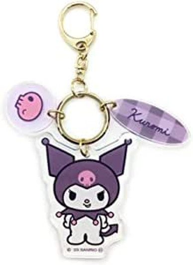 Marimocraft Sanrio Characters Acrylic Keyholder Kuromi
