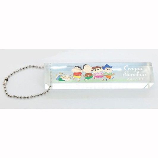 OST Hotel Key Shaped Keychain Crayon Friends