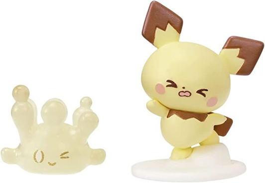 Takara Tomy Pokemon PokePeace Doll Balloon Pichu & Milcery