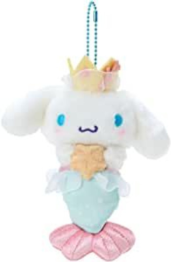 Sanrio Plush Mascot Holder - Cinnamoroll (Mermaid)