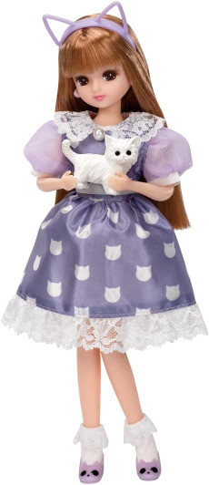 Takara Tomy Licca Doll Cat Lover Set