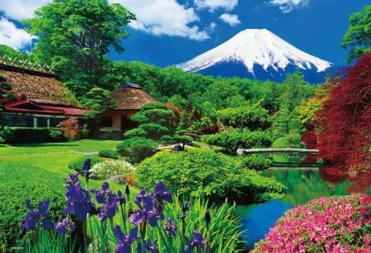 Beverly Jigsaw Puzzle M71-865 Japanese Scenery Mt. Fuji (1000 S-Pieces)